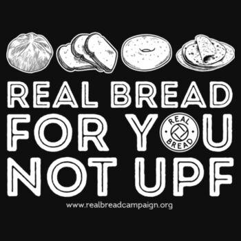 Real Bread For You 2026 - Mens Organic T-Shirt White Print Design