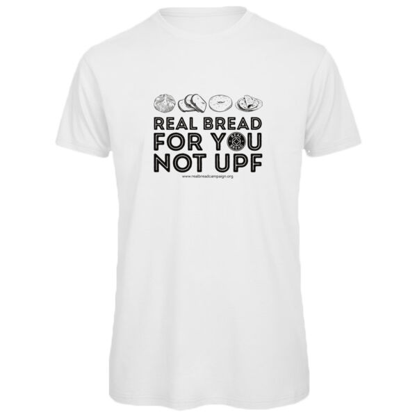 Real Bread For You 2026 - Mens Organic T-Shirt Black Print Thumbnail